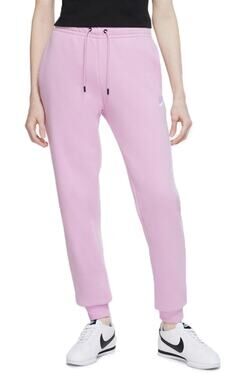 Nike Sportswear Women's Size M Pink Essential Club Fleece Joggers BV4095 680